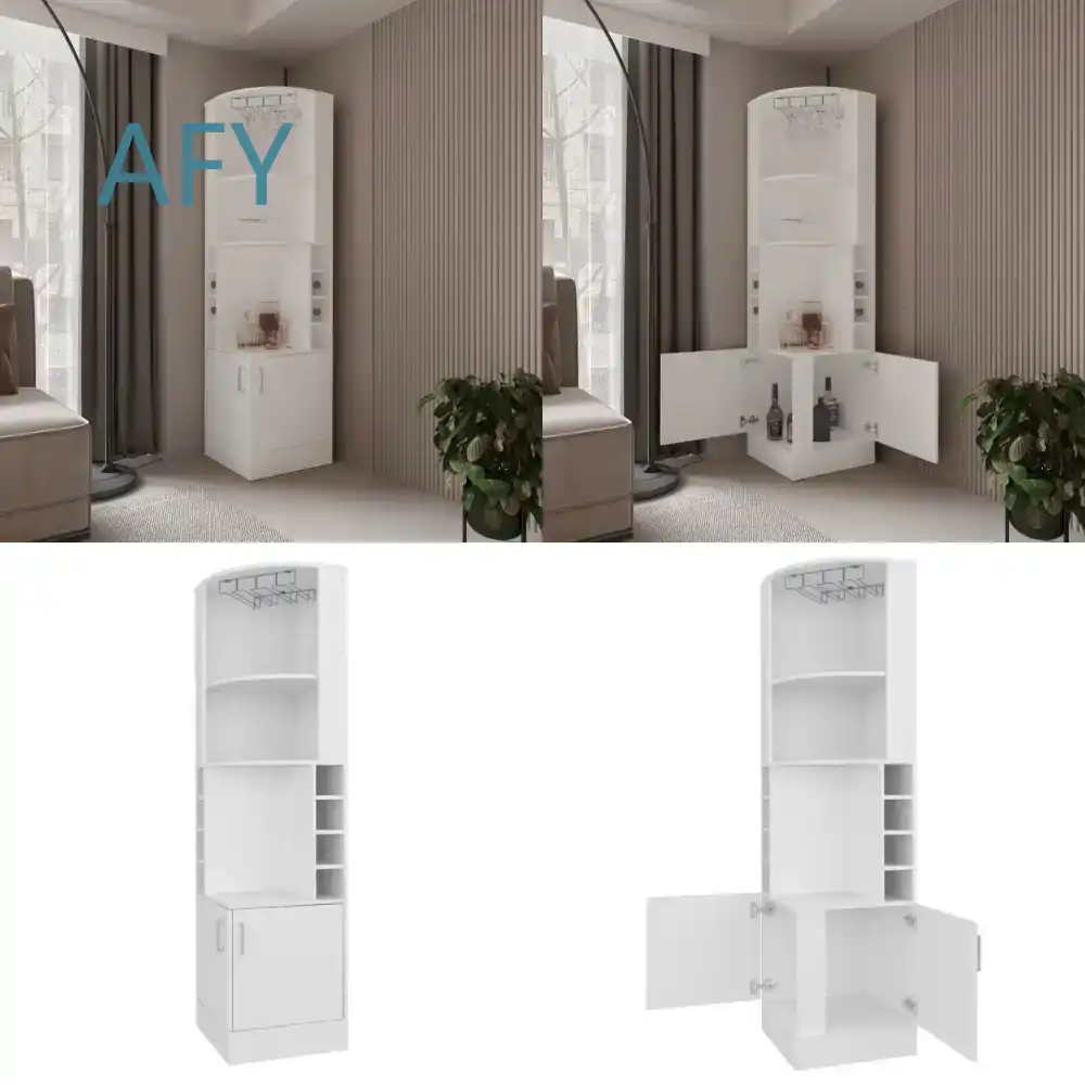 Home Office Ikea - Armário de Canto Branco com Armazenamento