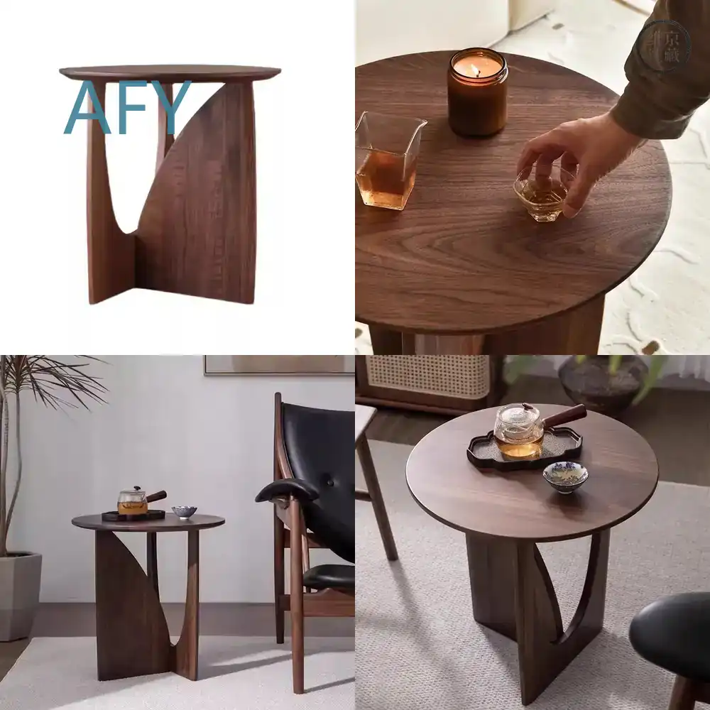 Home Office Ikea - Mesa de Centro de Madeira Maciça