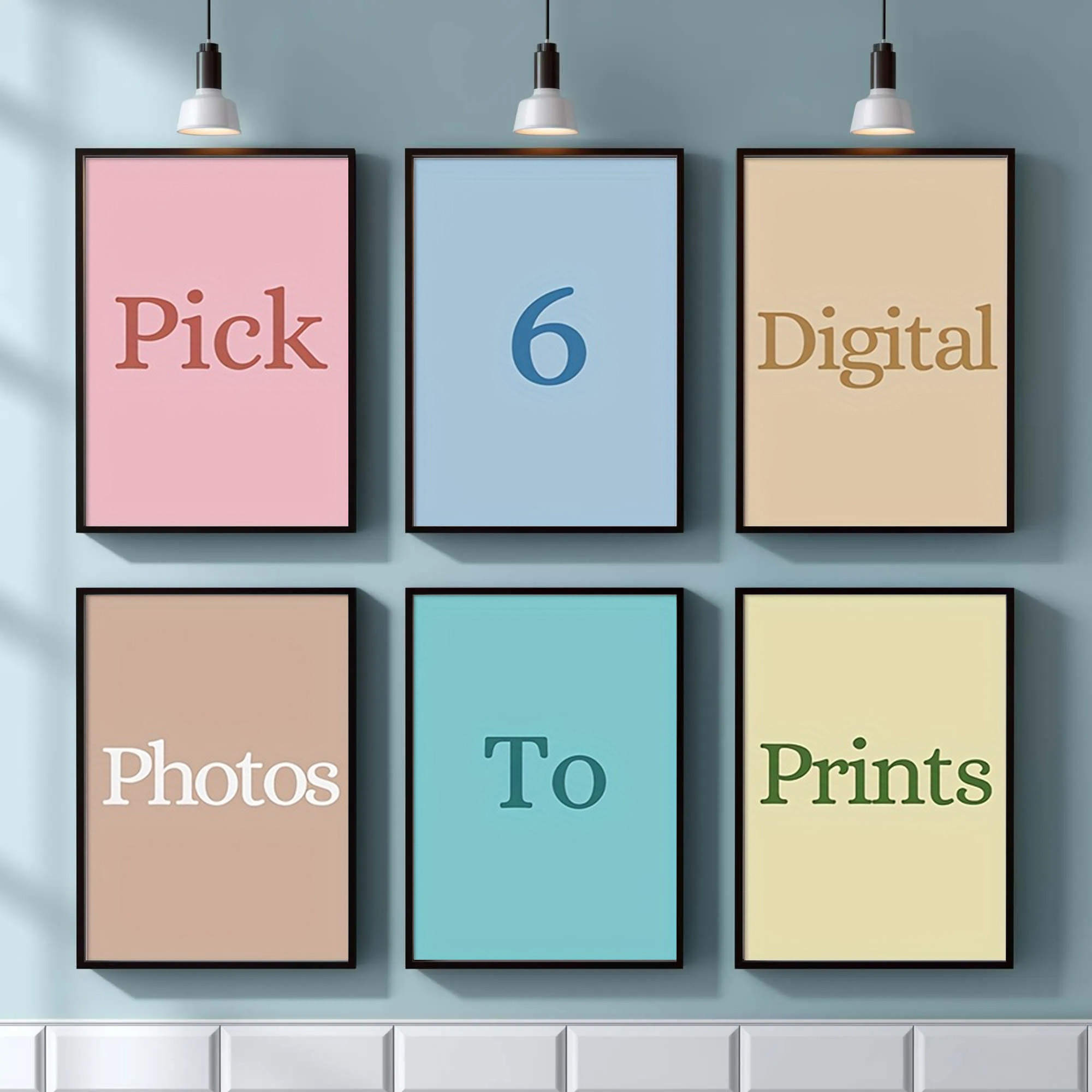 4/5/6 peças de impressão em te - Home Office Photos avaliação e preço