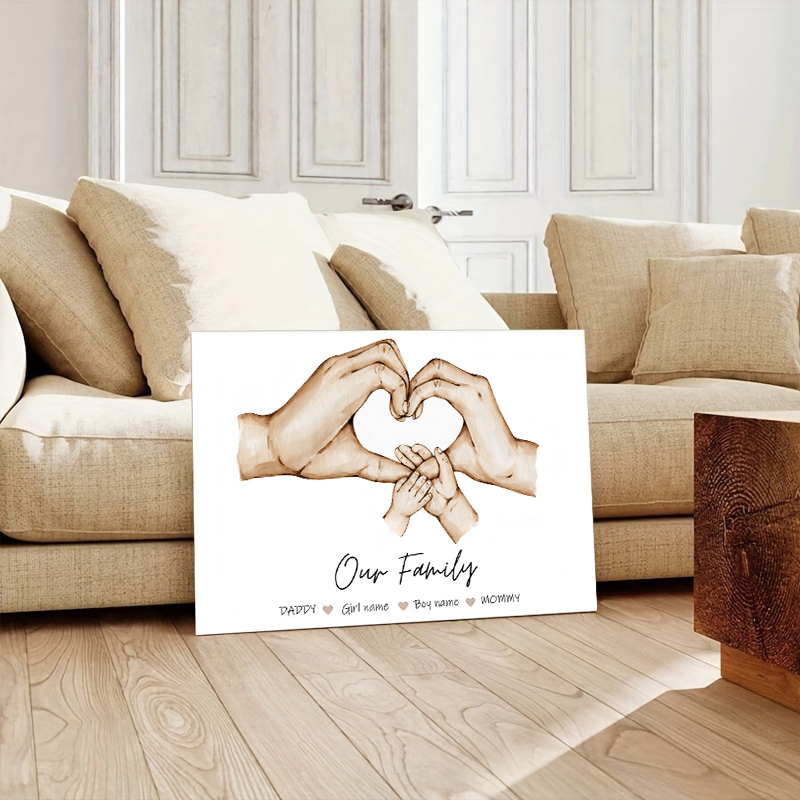 Personalizado família mão cart - Home Office Photos avaliação e preço