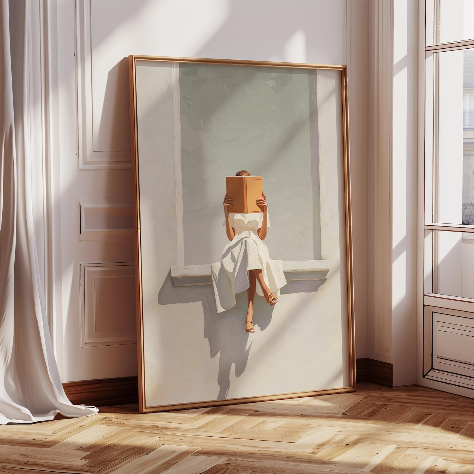 Impressão de arte de parede em - Home Office Minimalist avaliação e preço