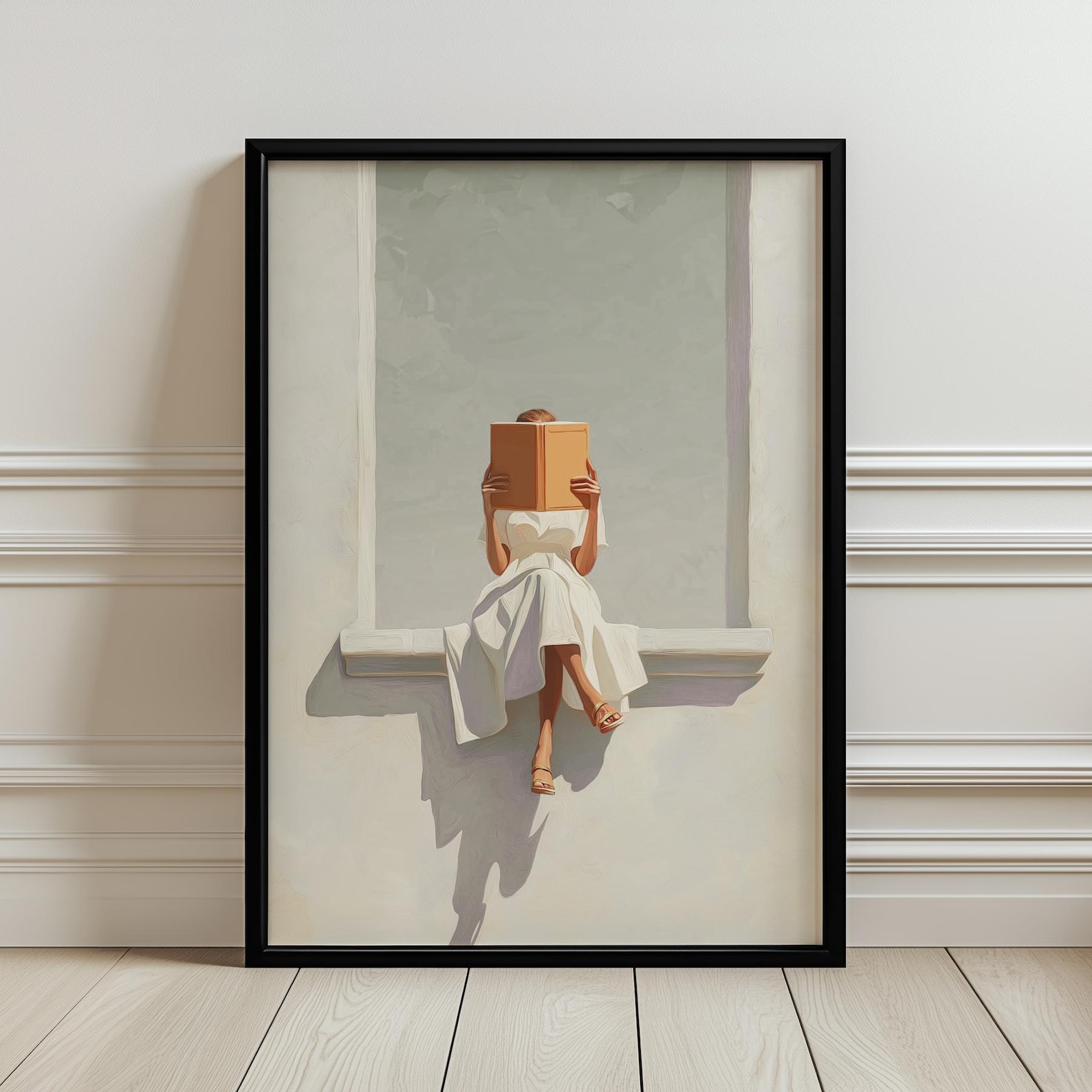 Impressão de arte de parede em - Home Office Minimalist avaliação e preço