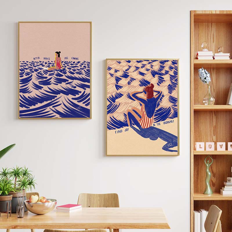 Pôster de Arte Minimalista Nór - Home Office Minimalist avaliação e preço