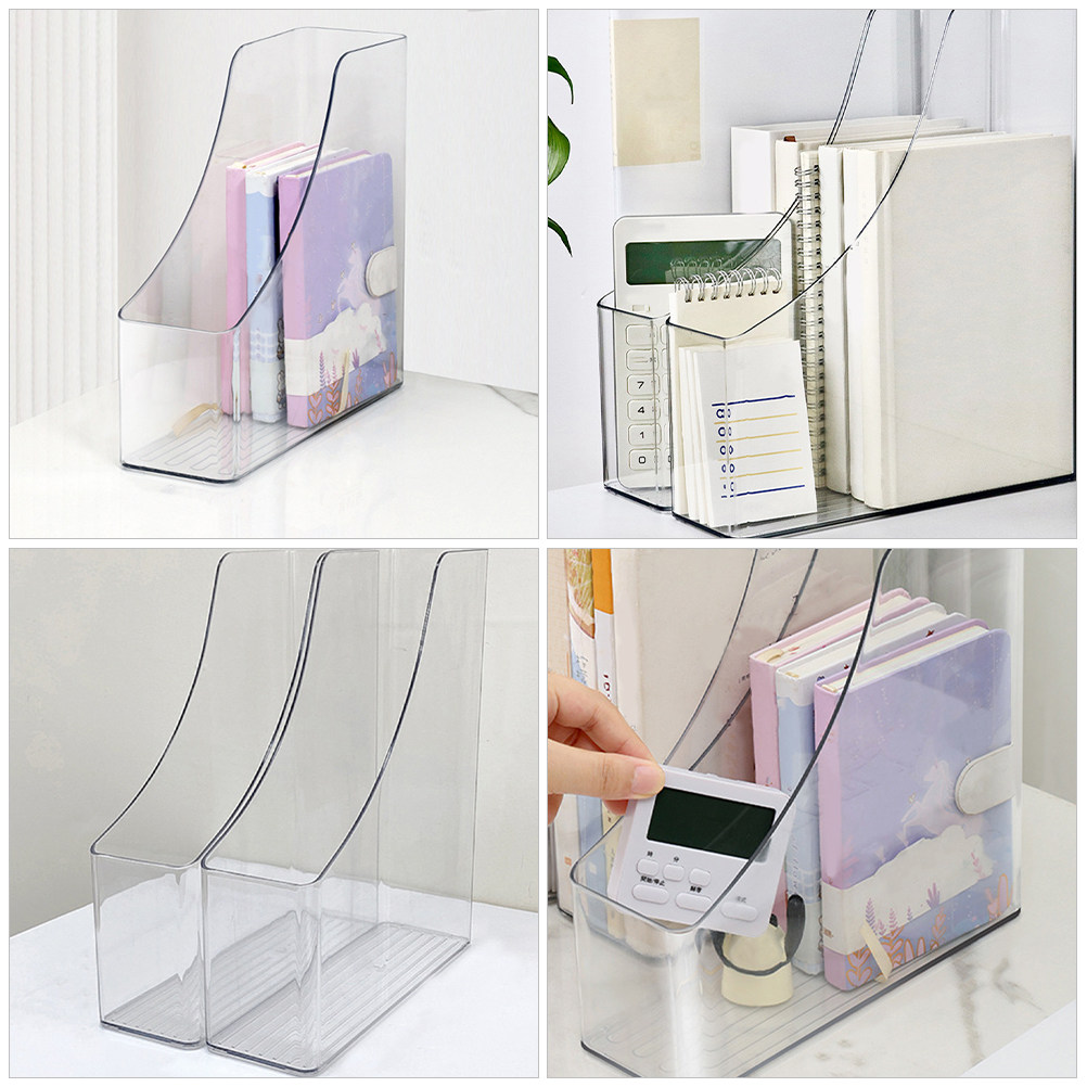 Caixas de arquivo transparente - Home Office With Library avaliação e preço
