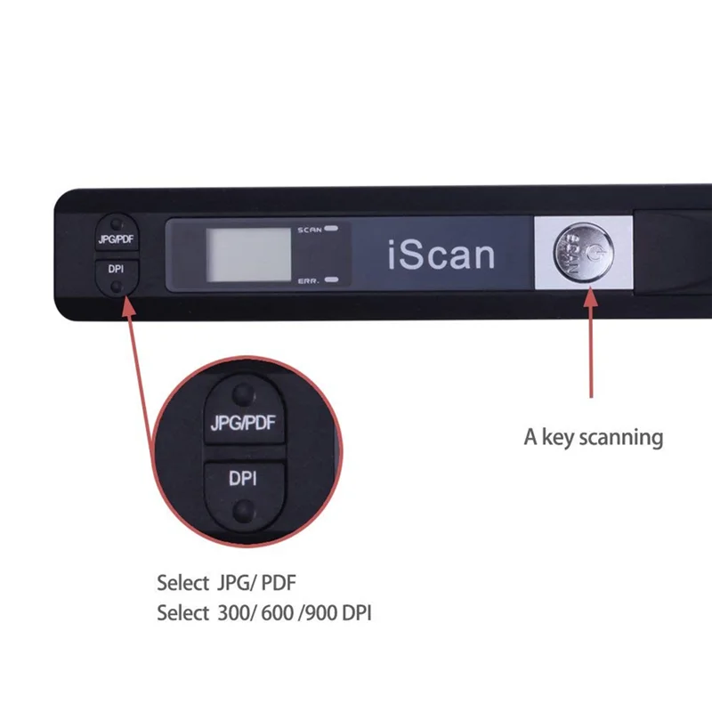 Scanner Portátil Mini IScan A4 - Document Scanner Portable avaliação e preço