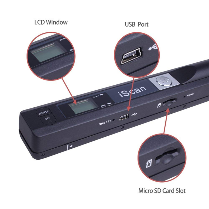 Scanner Portátil Mini IScan A4 - Document Scanner Portable avaliação e preço