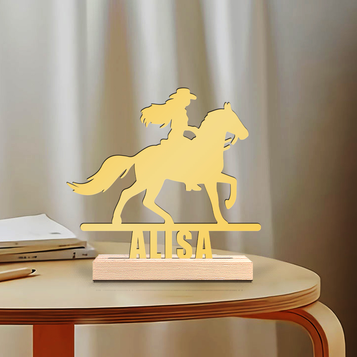 1 Peça de Ornamento de Arte em - Home Office Gifts avaliação e preço
