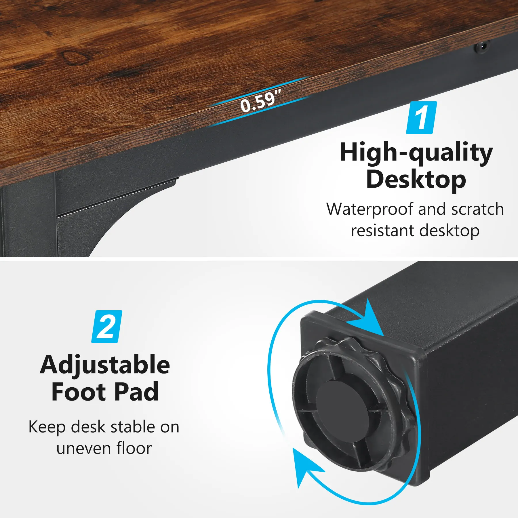 Tribesigns Mesa de computador  - Home Office Ikea avaliação e preço
