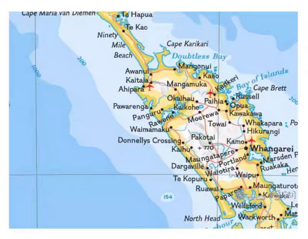 Grande Mapa da Nova Zelândia e - Home Office With Library avaliação e preço